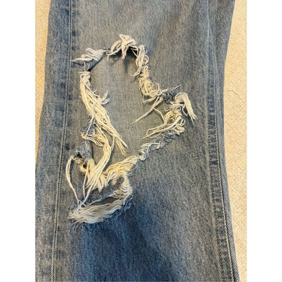 Agolde jeans size 26 90s jeans distressed jeans - EUC - Picture 10 of 11
